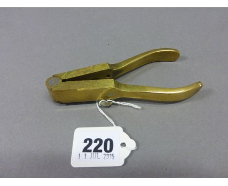 Vintage .36 Calibre Italian Bullet Mould