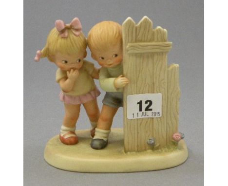 Mabel Lucie Attwell Ceramic Figure 'if you can't be good, be careful'