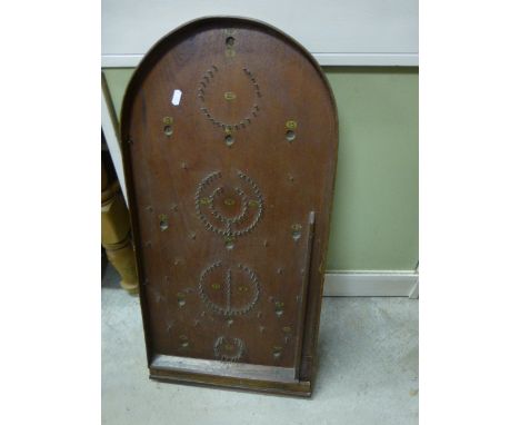 Vintage Wooden Bagatelle Board