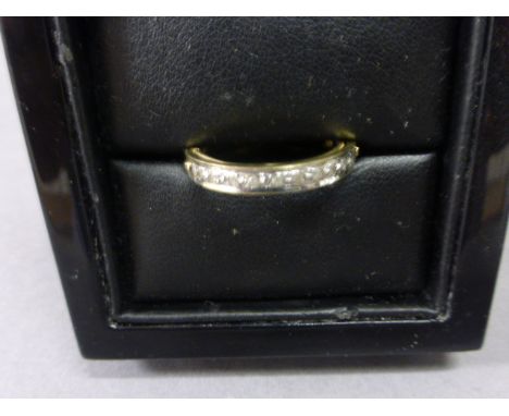 9ct Gold and Diamond Ring