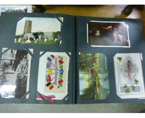 Album of Mainly Vintage Postcards of Great War, etc