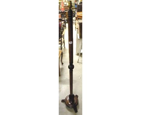 Mahogany Standard Lamp