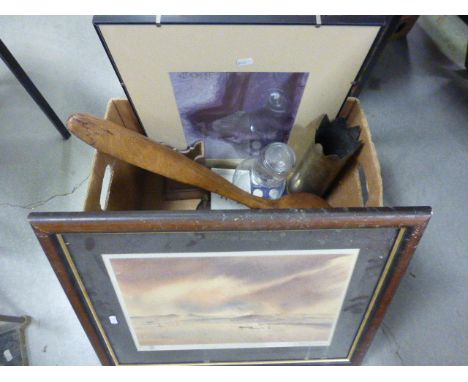Leonie Perry Limited Edition Print plus Shell Cases and Trench Art