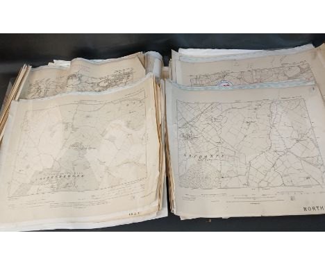 Large selection of Ordnance Survey maps including Gloucestershire, Carmarthenshire, Northamptonshire, Kent etc.