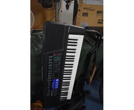 Casio CT 655 Keyboard with Stand and Operation Manual, No Adaptor Power Cable 