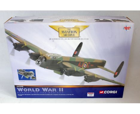 A Corgi Aviation Archive 1/72 scale model No. AA32608 WWII Avro Lancaster Mk3 Special (Wing Cdr Guy Gibson No. 617 Squadron),