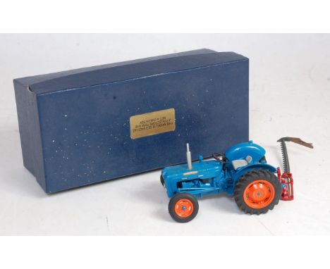 A Brian Norman Farm Miniatures, and Cenfyn Davies 1/32 scale white metal and resin model of a Fordson Dexter 3 cylinder diese