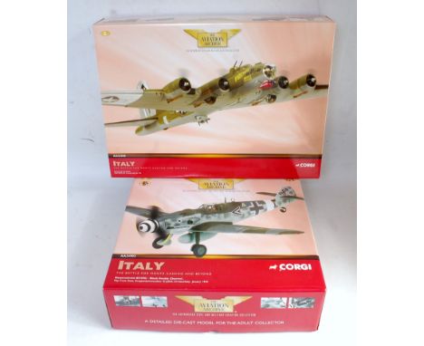 A Corgi Aviation Archive mixed scale 'The Battle for Monte Casino and beyond Italy' boxed aircraft group to include AA33305 B