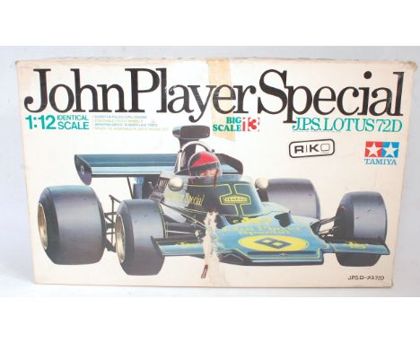 Five various F1 racing and High Speed racing plastic kits, some complete, others part assembled to include a Tamiya 1/12 scal