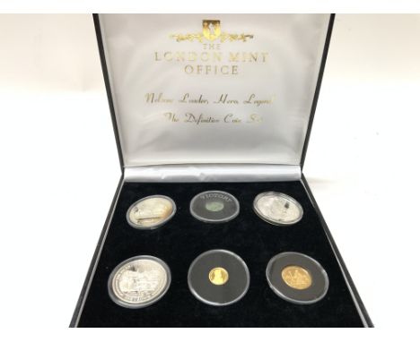 Victory coin collection, includes 2 gold coins. Postage category A.