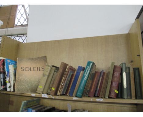 A shelf of books including Italian examples&nbsp;