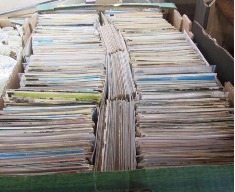A box of vintage postcards&nbsp;