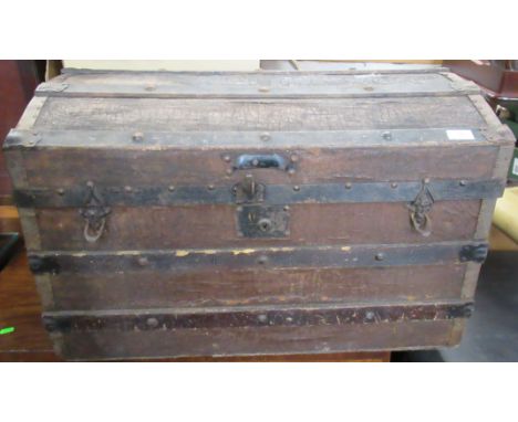 A dome top trunk