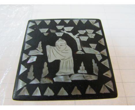 Mother of Pearl lacquered small box