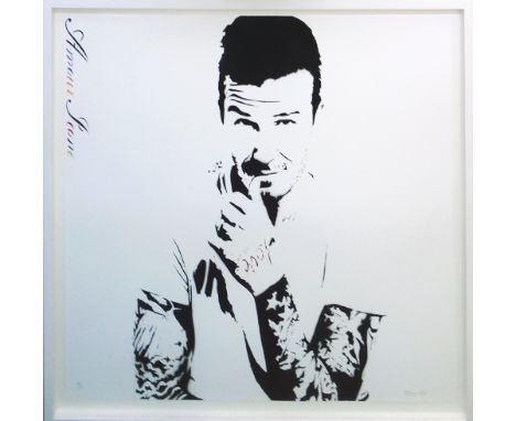 BAMBI (British, b circa 1982), 'Beckham', 2014, screenprint in colours, hand signed in pencil and numbered 34/50, published b