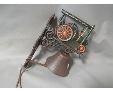 **A traction engine bell**