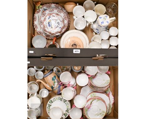 A Royal Albert 'Foxglove' part tea service, to/w a Wedgwood 'Santa Clara' service and other tea/coffee wares etc (2 boxes)