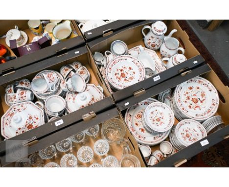 An extensive Wedgwood 'Kashmir' dinner/tea service, 150 pieces approx (3 boxes)