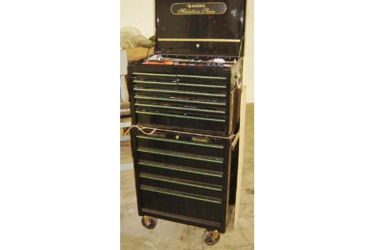 Lot Husky Medallion Series Toolbox Portable Base Cabinet W Contents