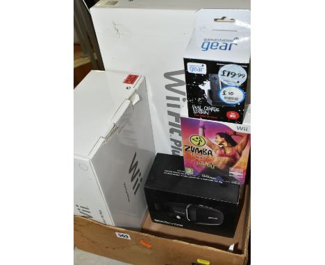 NINTENDO WII BUNDLE, includes the Nintendo Wii console boxed, Wii Fit Plus and Balance Board boxed, GameStation Wii Remote ch