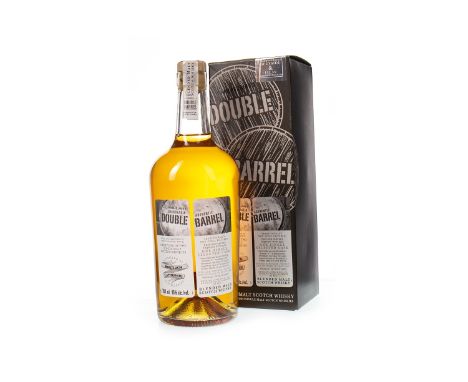 DOUGLAS LAING'S DOUBLE BARREL MORTLACH/LAPHROAIG Blended Malt Scotch Whisky 700ml, 46% volume, in carton.