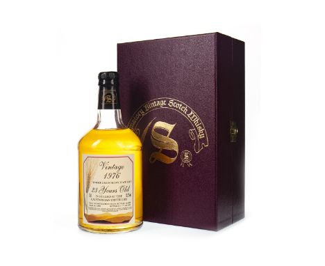 CALEDONIAN 1976 SIGNATORY VINTAGE 23 YEARS OLD Single Grain Scotch Whisky Distilled 10 April 1976, matured in cask no. 4987, 