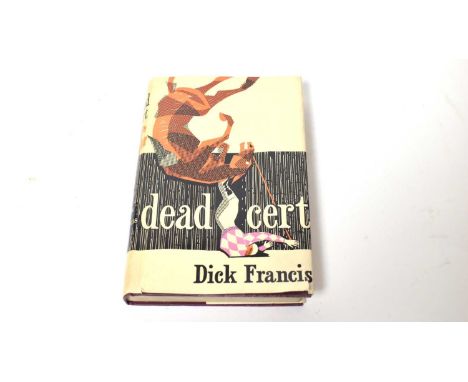Francis (Dick), Dead Cert, first edition, 12mo, with dust jacket, Michael Joseph, 1962. 