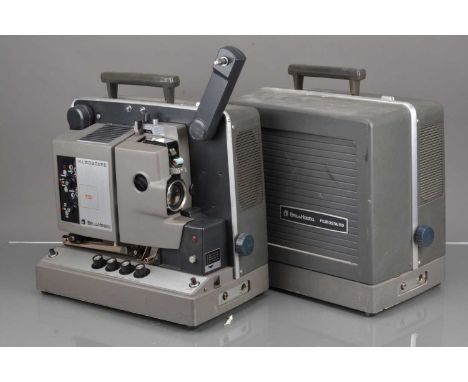 Three Bell & Howell Filmosound 16mm Cine Projectors, a model 644, F, some paint scratches/wear, with Super Proval 2nch f/4 le