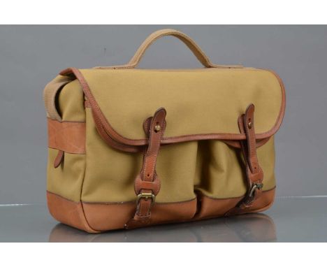 A Billingham Photo Eventer Camera Bag, batch 392002,  L = 40cm, H = 27cm, W = 17cm approx, some scuffs and wear, signs of use