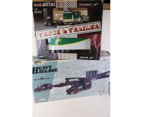 Two boxed diecast models to include Corgi ltd edn 18005 Pickfords Industrial Ltd Scammell Contractor x 2, Nicolas Trailer, Bo