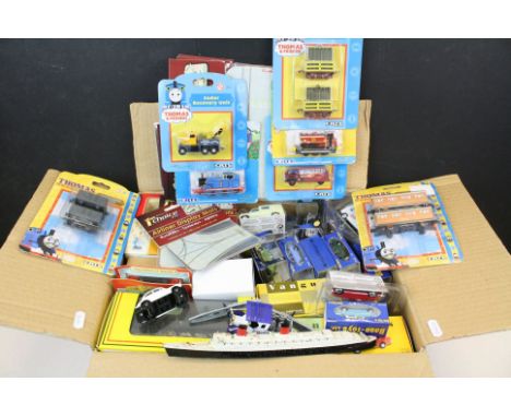 43 Boxed diecast / Plastic models to include Lledo, Vanguards, Base-Toys ltd, Oxford Diecast, Triang, 7 x ERTL Thomas The Tan