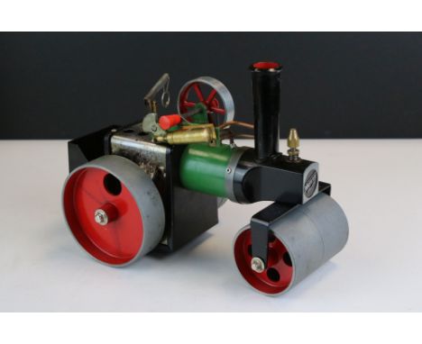 Boxed Mamod Steam Tractor TE1a in a  good play worn condition 