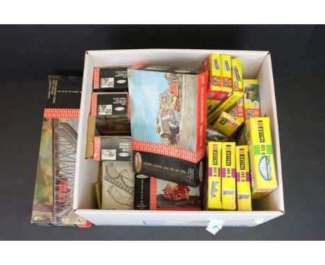 22 Boxed and unbuilt HO gauge model railway accessories to include 16 x Faller and 6 x Playcraft, to include Playcraft B380 A