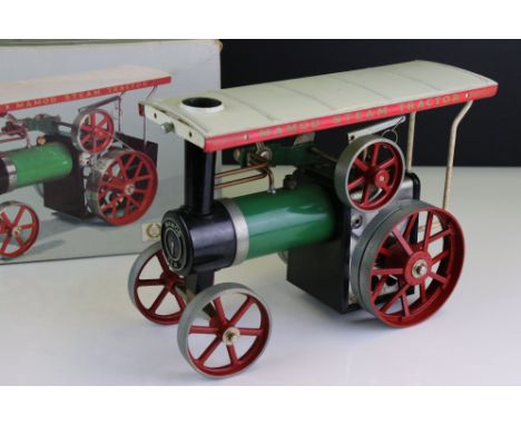Boxed Mamod TE1A Steam Tractor, in  good used condition, fair box 