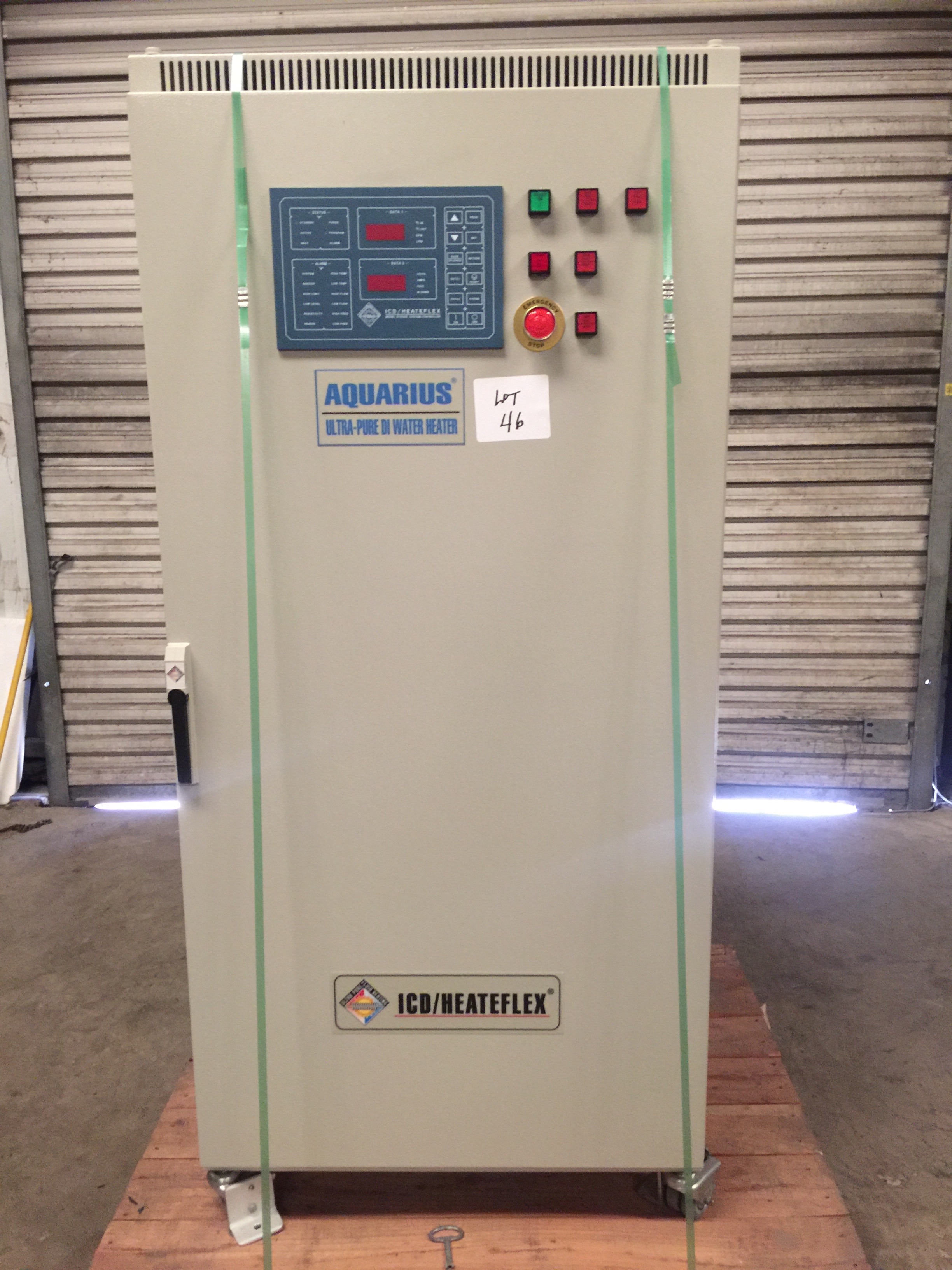 ICD Heateflex Aquarius Series UltraPure Deionized Water Heater Model