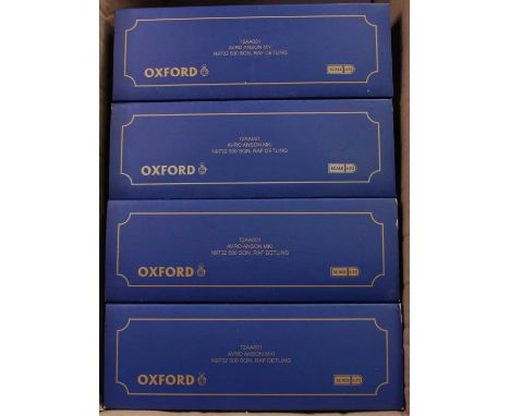 An Oxford Diecasts 1/72 scale ex shop stock military aircraft group, 13 examples comprising of 4x Ref. No. 72AA01, 5x 72DR02,