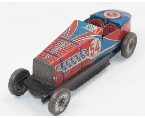 ML of Paris (Martinan &amp; Larnaude) Bugatti racing car, Classic boat-tail styling from 1920’s, Made in Paris France, 27cm l