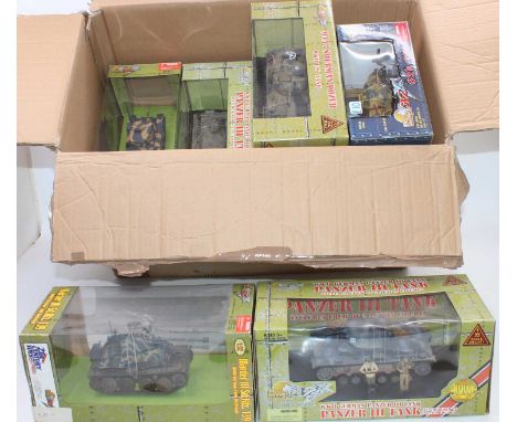 12 various boxed Ultimate Soldier 32X 1/32 scale boxed military diecast group, various examples, all housed in window boxes, 