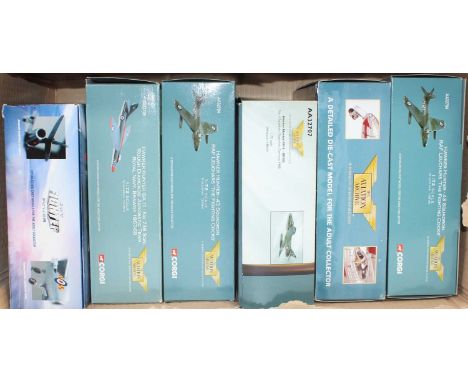 6 various boxed 1/72 scale Corgi Aviation Archive aircraft all housed in original packaging to include Ref. Nos. AA32702, 2x 