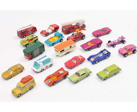 A small quantity of 20 unboxed mainly Matchbox models all in good - near mint condition, lot includes an Impy and Matchbox Me