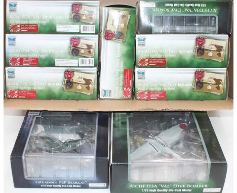 Hobbymaster Skymax Models, nine various boxed 1/72 scale military diecast models, all ex-shop stock, examples to include a Gr