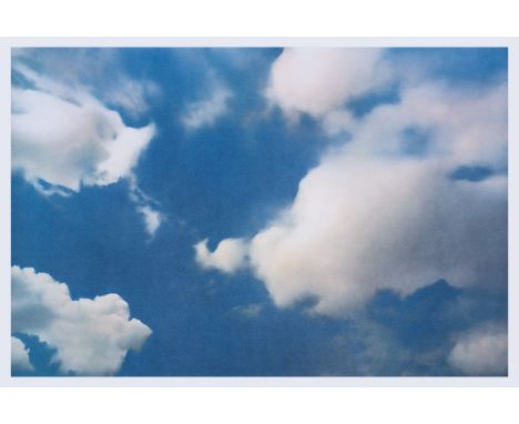 Gerhard Richter (b.1932)Cloud, 1976Offset lithograph in colours, 2023, from the edition of 500, published by Daco-Verlag, Stu