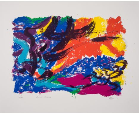 Hock-Aun Teh (b.1950) Dance Class Lithograph printed in colours, circa 2000s, signed and titled in pencil, numbered from the 