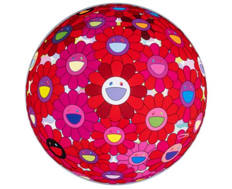 Takashi Murakami (b.1962)Inside the SoulOffset lithograph printed in colours with cold stamp and high gloss varnishing, 2022,