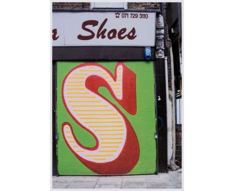 Ben Eine (b.1970) A-Z Roller Shutters Twenty-three c-type prints in colours, circa 2010, on photo paper, with full margins, e