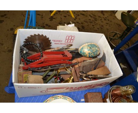 BOX CONTAINING TOOLS AND OTHER CLEARANCE SUNDRIES