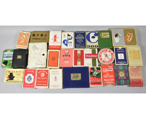 A Collection of Various Mid 20th Century Packs of Playing Cards 