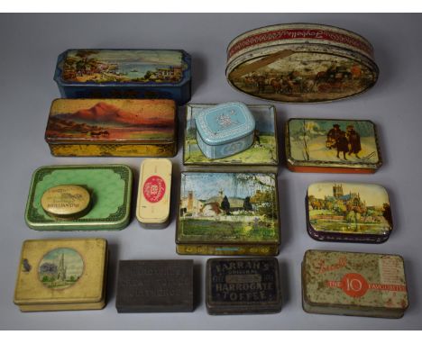 A Collection of Vintage Tins to Include Jasperware Style Decorated Example, Sweet and Biscuit Tins etc 