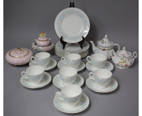 A Collection of Ceramics to Include Part Wedgwood Wyndham Breakfast Set to Comprise Seven Cups, Seven Saucers, Eight Small Pl