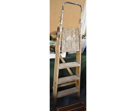 A Vintage Three Step Step Ladder 